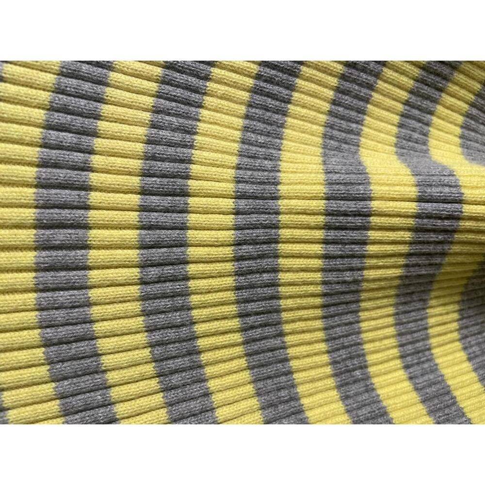 St. John's Bay Sweater Women's Medium Yellow Cotton Y2K 90s - Picture 4 of 6